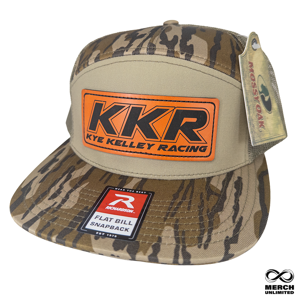7 Panel Flat Bill Snapback