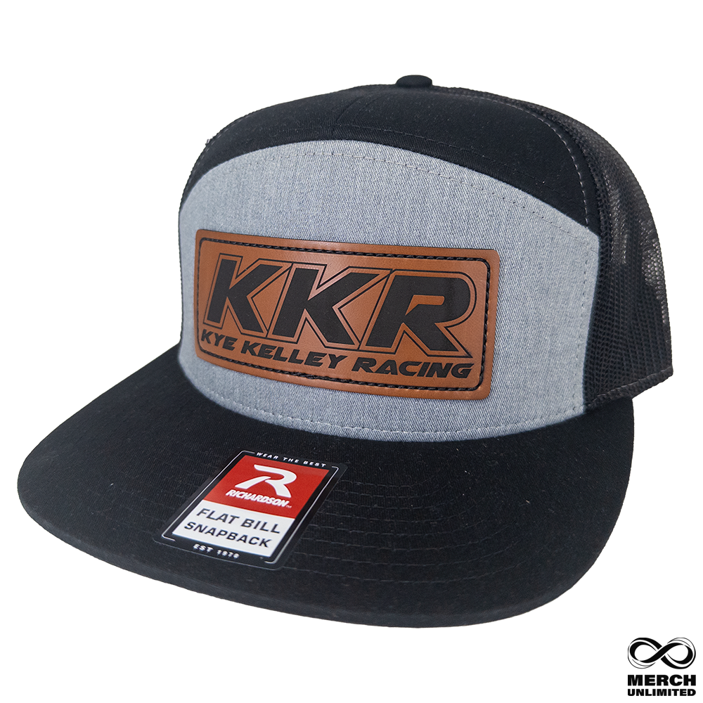 7 Panel Flat Bill Snapback