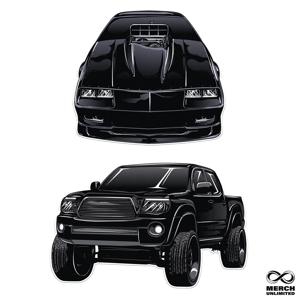 KKR Vehicle Sticker